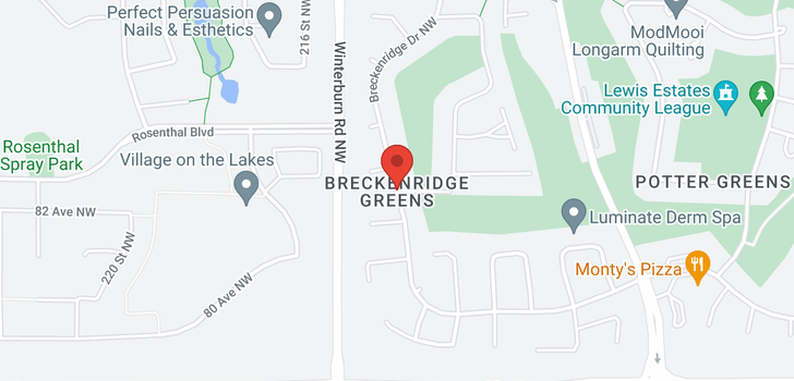 map of 1377 Breckenridge DR NW
